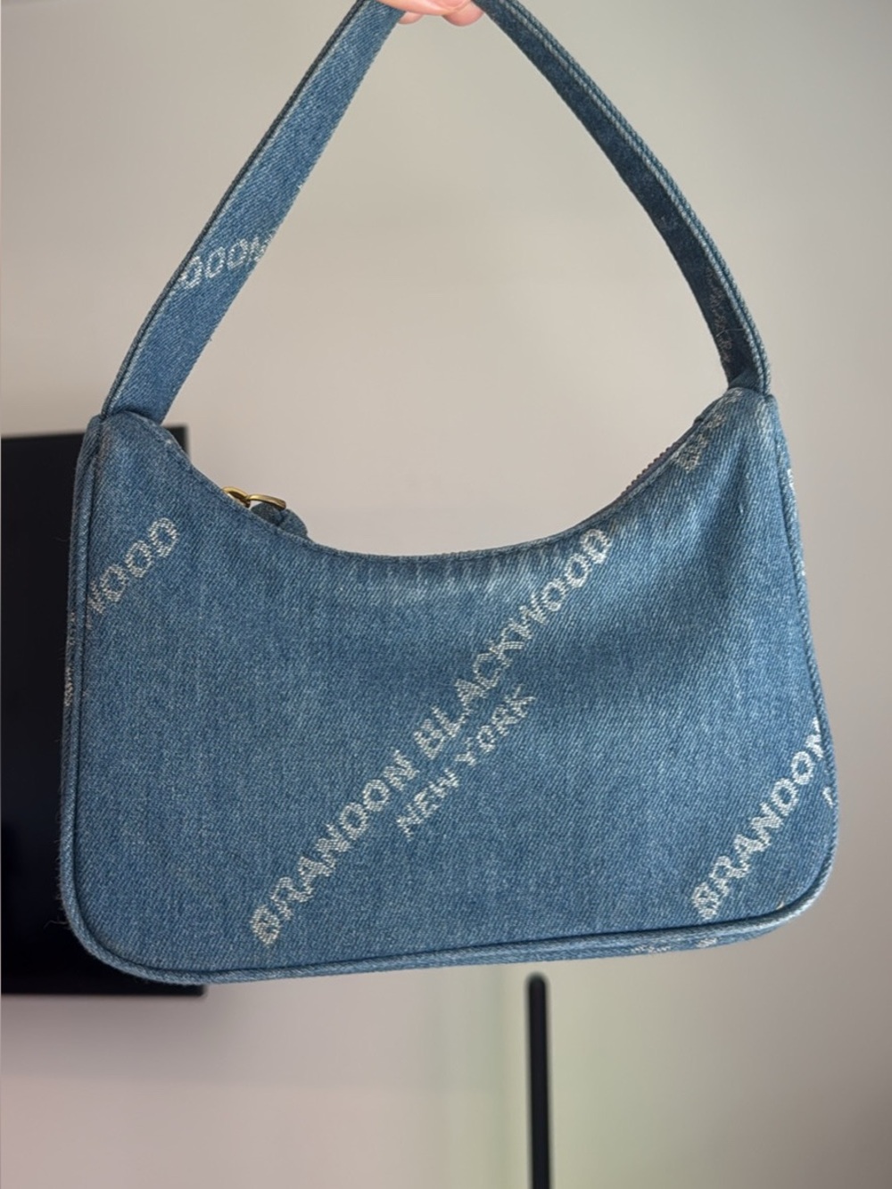 Denim Brandon Blackwood Bag